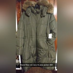 Old navy 2x plus jacket